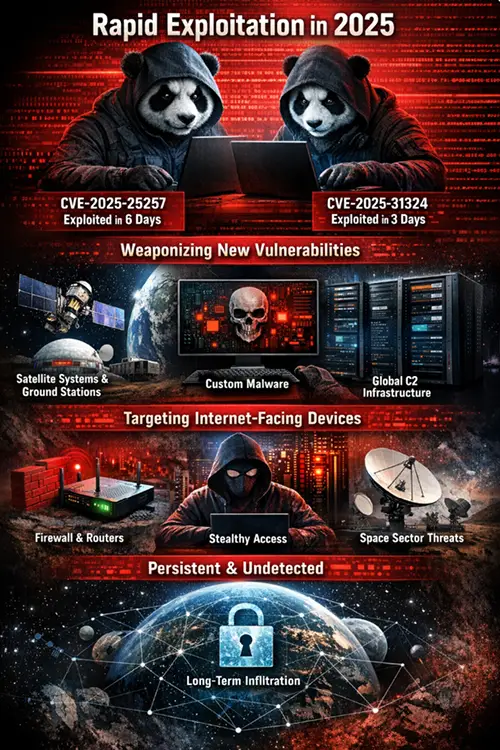 Chinese Cyber Operations in 2025 AI Generated Image